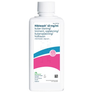 Hibiwash Liniment 40mg/ml, 500 ml produktbilde