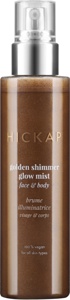 Hickap Golden Shimmer Glow Mist Face & Body 150 ml produktbillede