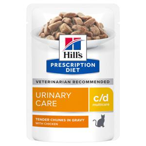 Hill's Prescription Diet c/d Multicare Urinary Care Chicken kattmat - 12 x 85 g produkt bild