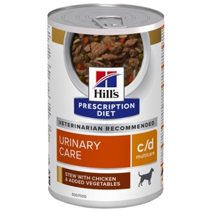 Hill's Prescription Diet c/d Multicare Urinary Care Stew Chicken hundfoder - 12 x 354 g produkt bild