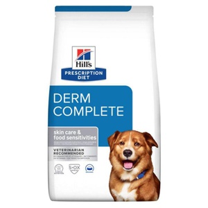 Hill's Prescription Diet Canine Derm Complete Skin Care & Food Sensitivities produktbilde