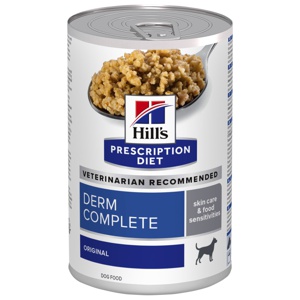 Hill's Prescription Diet Canine Derm Complete wet 12x370 g produkt bild