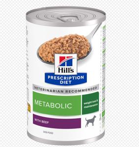 Hill's Prescription Diet Canine Metabolic Beef wet 12x370 g produkt bild