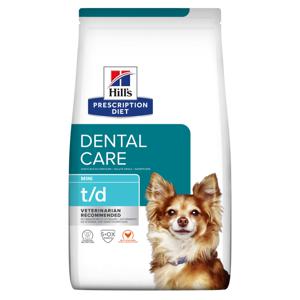 Hill's Prescription Diet Canine t/d Dental Care Mini Chicken 3 kg produkt bild