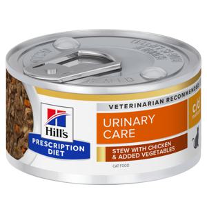 Hill's Prescription Diet Feline c/d Stew Chicken & Vegetables 24x82g produkt bild