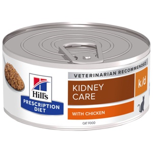 Hill's Prescription Diet Feline k/d Chicken 156 g produkt bild