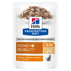 Hill's Prescription Diet Feline k/d j/d Kidney + Mobility Chicken 12x85 g produkt bild