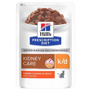 Hill's Prescription Diet Feline k/d Kidney Care Chicken 12x85 g produktbilde