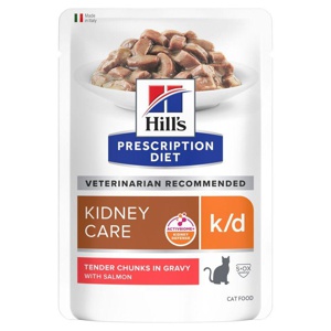 Hill's Prescription Diet Feline k/d Kidney Care Salmon 12x85 g produktbilde
