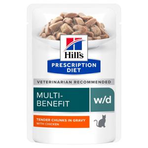 Hill's Prescription Diet Feline w/d Multi Benefit 12x85 g produkt bild