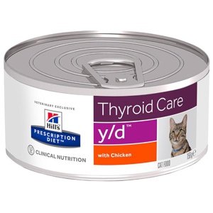 Hill's Prescription Diet Feline y/d Thyroid Care - Chicken product image