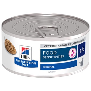 Hill's Prescription Diet Feline z/d Food Sensitivities Original 156 g produkt bild