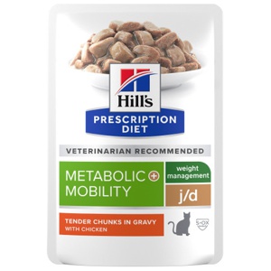 Hill's Prescription Diet j/d Metabolic + Mobility Chicken - 12 x 85 g produkt bild