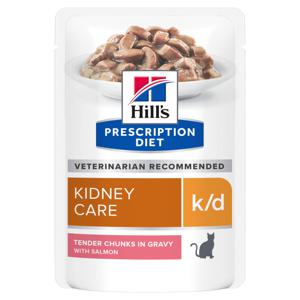 Hill’s Prescription Diet k/d Kidney Care Salmon - Ekonomipack: 48 x 85 g produkt bild