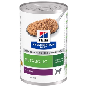 Hill's Prescription Diet Canine Metabolic Beef 370 g produkt bild