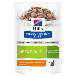 Hill's Prescription Diet Metabolic Weight Management Chicken - Ekonomipack: 48 x 85 g produkt bild