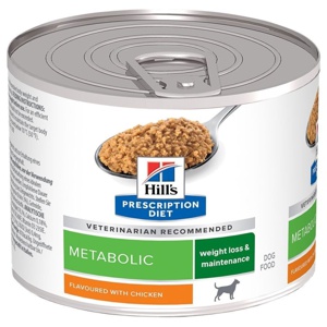 Hill's Prescription Diet Metabolic Weight Management Chicken hundfoder - 48 x 200 g produkt bild