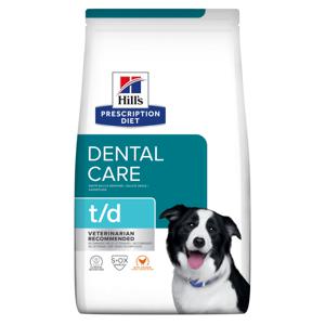 Hill's Prescription Diet t/d Dental Care Chicken hundfoder - 10 kg produkt bild