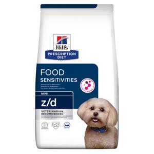 Hill's Prescription Diet z/d Food Sensitivities Mini hundfoder - 1 kg produkt bild