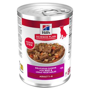 Hill's Science Plan Adult Stew - Ekonomipack: med nötkött (24 x 363 g) produkt bild