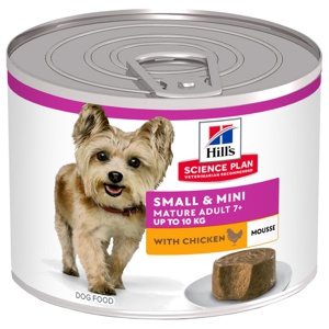 Hill's Science Plan Canine Mature Adult Small & Mini Mousse Chicken 12x200 g produkt bild