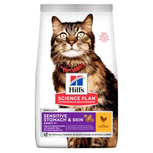 Hill's Science Plan Cat Adult Sensitive Stomach & Skin Chicken (15 kg) produkt bild