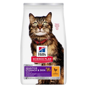 Hill's Science Plan Cat Sensitive Stomach & Skin Chicken produktbilde