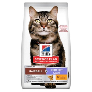 Hill's Science Plan Hairball & Perfect Coat Adult Huhn Produktbild
