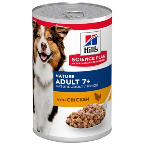 Hill's Science Plan Mature Adult 7+ - Med kyckling 24 x 370 g produkt bild