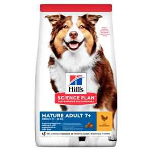 Hill's Science Plan Mature Adult 7+ Medium Chicken 18 kg produkt bild
