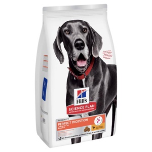 Hill's Science Plan Perfect Digestion Adult 1+ Large with Chicken & Brown Rice product image