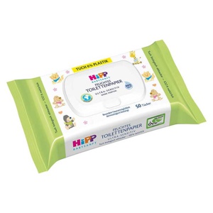 Hipp Baby Sanft feuchtes Toilettenpapier, 50 St n.v. Produktbild