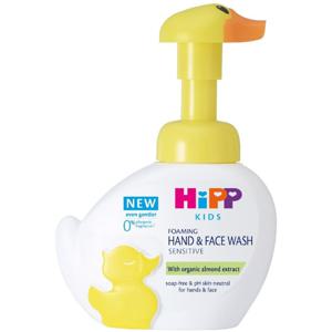HiPP Foaming Hand & Face Wash Sensitive, 250 ml produkt bild