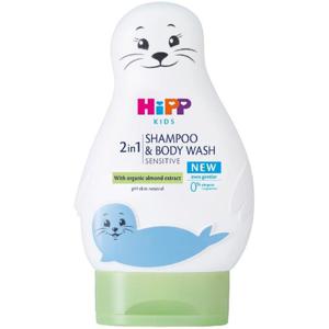 HiPP Kids 2in1 Shampoo & Body Wash Sensitive 200 ml produkt bild
