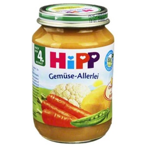 Hipp Bio Gemüse Gemüse Allerlei, 190 g n.v. Produktbild