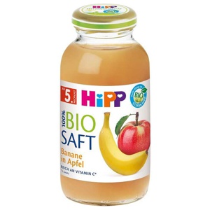 Hipp Bio Saft 100% Banane Apfel, 0.2 l Saft Produktbild