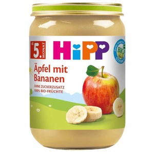 Hipp Früchte Äpfel mit Bananen, 190 g n.v. Produktbild