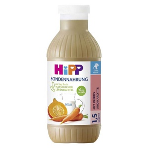 Hipp Sondennahrung Kürbis & Karotte Kunststoff Fl., 500 ml Flaschen Produktbild