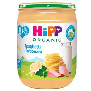 HiPP Spaghetti Carbonara 8M 190 g produkt bild
