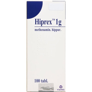 Hiprex tablet 1 g produktbillede