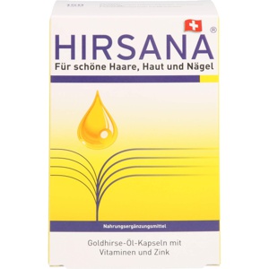 HIRSANA Goldhirse Öl Kapseln Produktbild