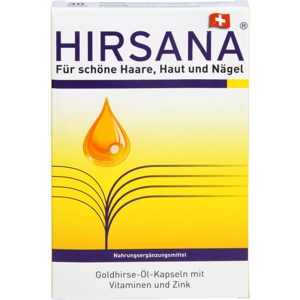 Hirsana Goldhirse Öl Kapseln, 30 St Kapseln Produktbild
