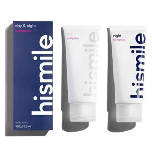 Hismile Day & Night Toothpaste 2 x 80 g produkt bild