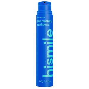 Hismile - Fluor+ - Tandpasta Med Hindbærsmag - Toothpaste Blue Raspberry - For Women produktbillede
