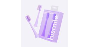 Hismile Toothbrush Replacement Heads Purple 2 st produkt bild