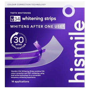 Hismile V34 Teeth Whitening Strips 14 pcs produkt bild