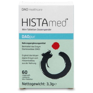 HISTAMED DAOpur magensaftresistente Tabletten Produktbild