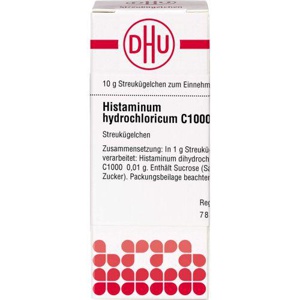HISTAMINUM hydrochloricum C 1000 Globuli Produktbild