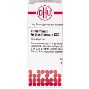 HISTAMINUM hydrochloricum C 30 Globuli Produktbild