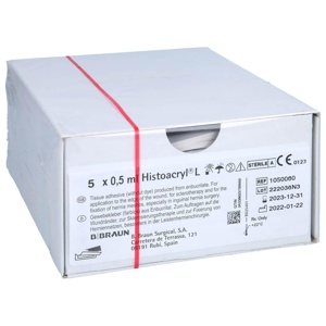 HISTOACRYL Gewebekleber farblos Ampullen Produktbild